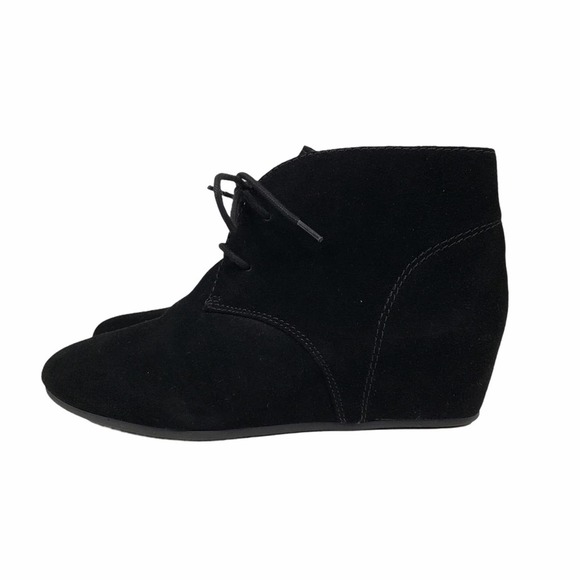 Nine West Shoes - Nine West JOANIS Suede Wedge Booties   VGC